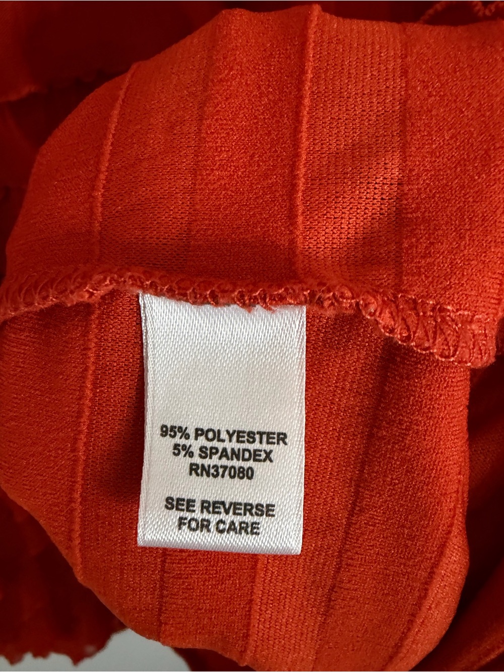 3/$20 Cato Rust Red Layered Ruffle Short-Sleeve Top - Picture 4 of 4